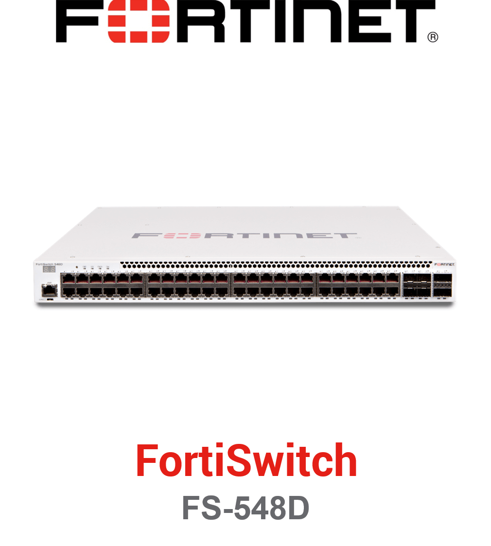 Fortinet FortiSwitch-548D (End of Sale/Life)