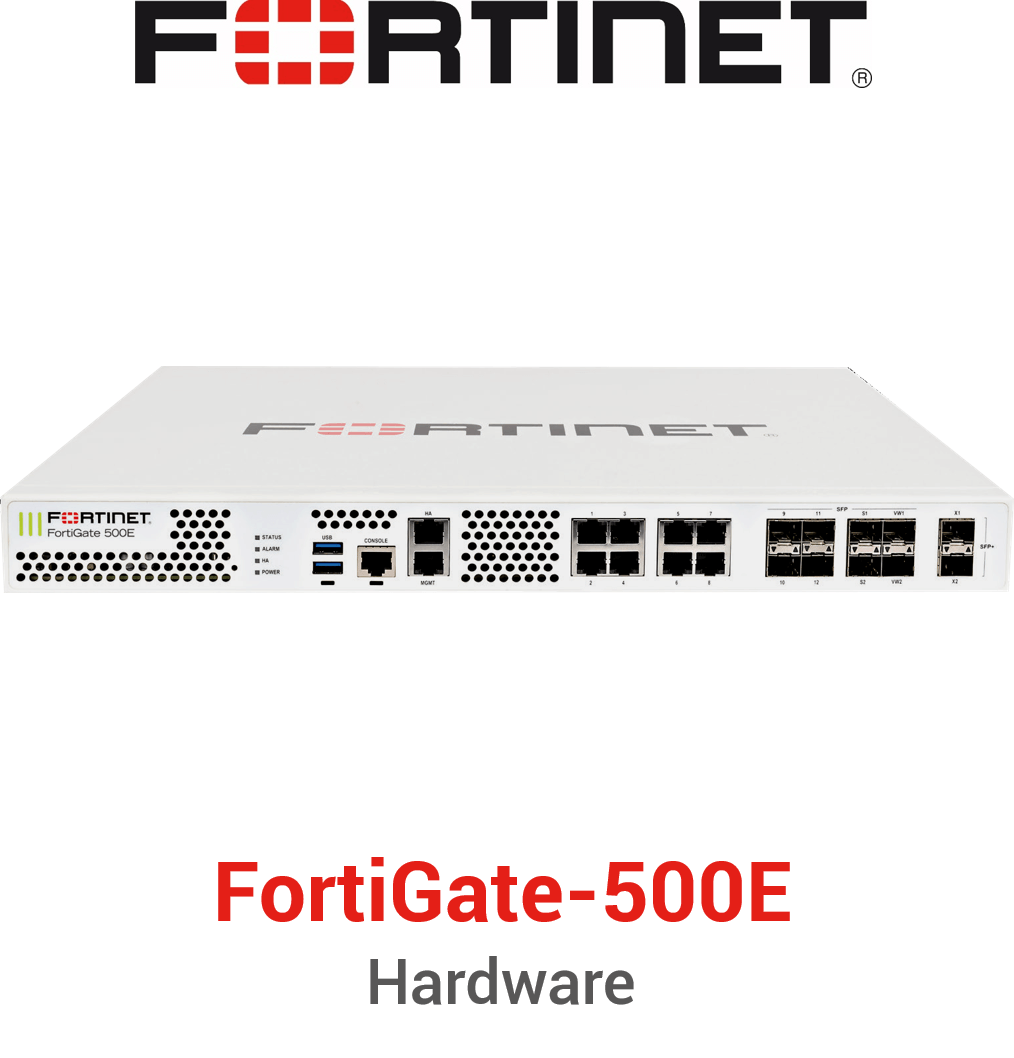 Fortinet FortiGate 500E Firewall (End of Sale/Life)