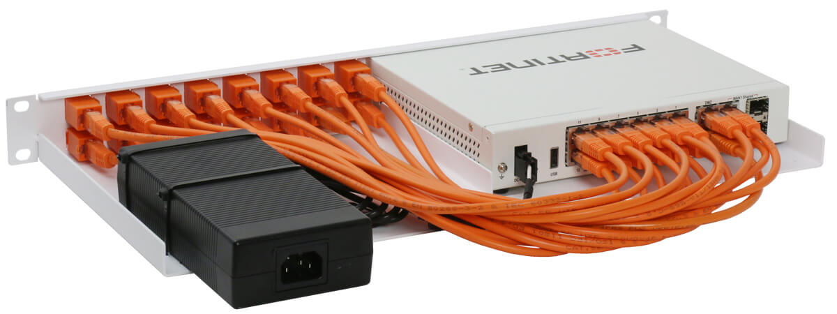 Rack Mount IT Kit für Fortinet FortiGate 80E / 81E (End of Sale/Life)