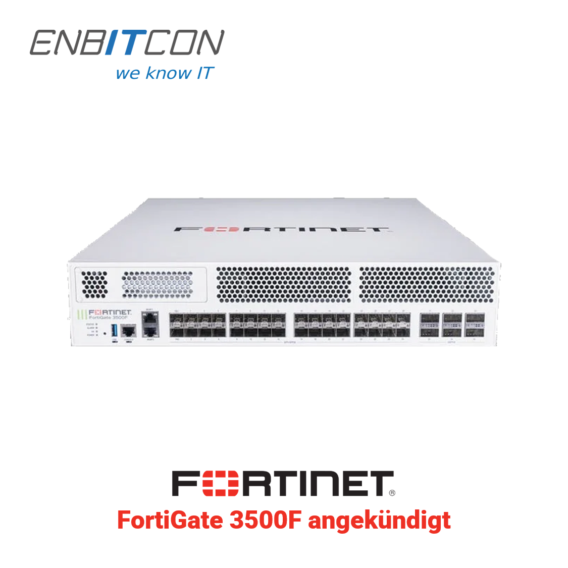 Fortinet FortiGate 3500F anunciou Blog