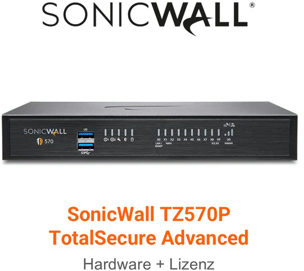SonicWall TZ 570P TotalSecure Advanced Edition