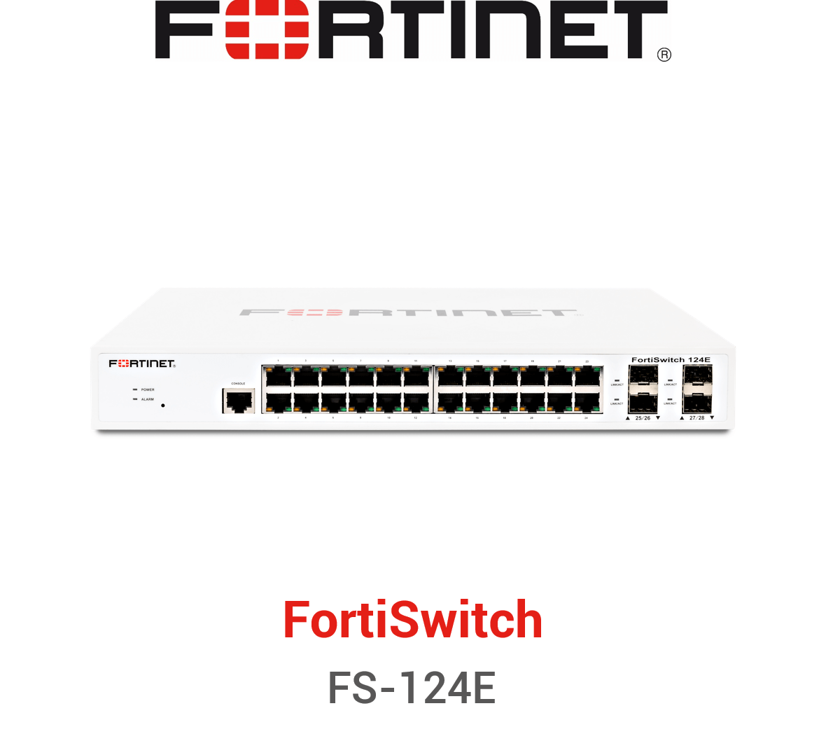 Fortinet FortiSwitch-124E (End of Sale/Life)
