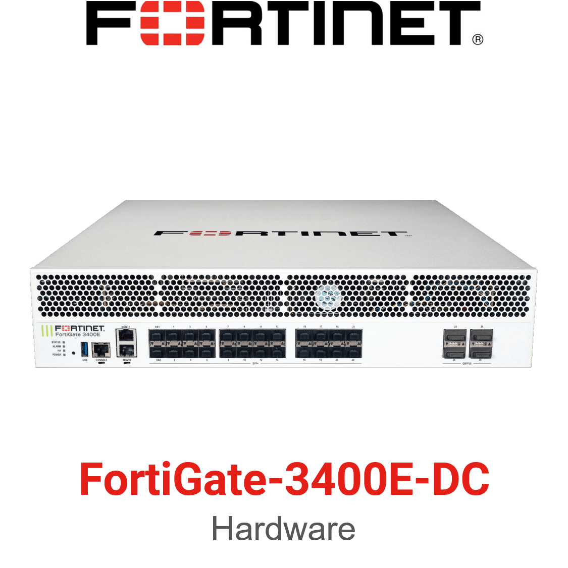 Fortinet FortiGate 3400E DC Firewall (End of Sale/Life)
