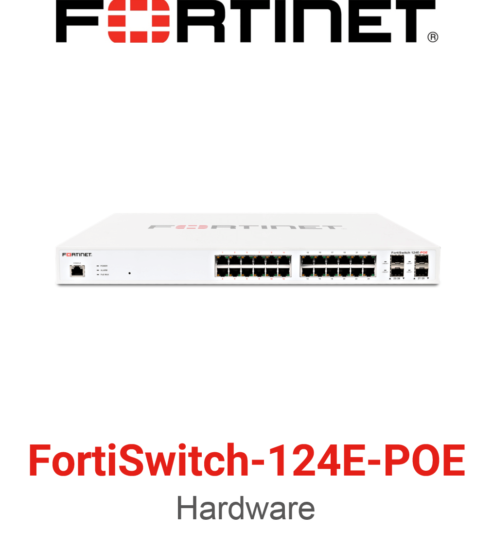 Fortinet FortiSwitch-124E-POE (End of Sale/Life)